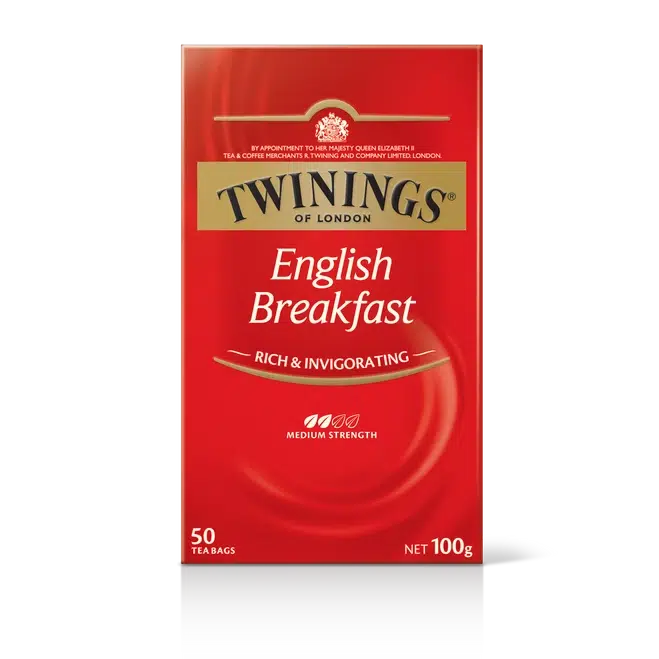 Twinings English Breakfast Tea Bags 50 pack