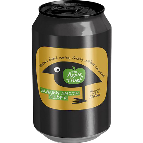 The Apple Thief Granny Smith Cider Cans 24x330ml product image.
