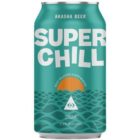 Akasha Super Chill Cans 16x375ml product image.