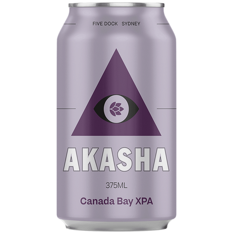 Akasha Canada Bay XPA Cans 24x375ml product image.