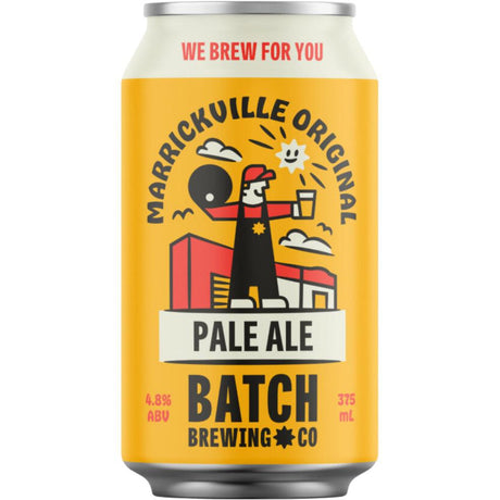 Batch Brewing Co Marrickville Original Pale Ale Cans 16x375ml product image.