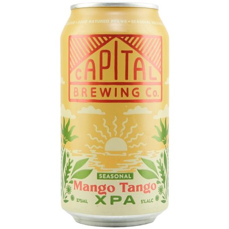 Capital Brewing Mango Tango XPA Cans 16x375ml product image.