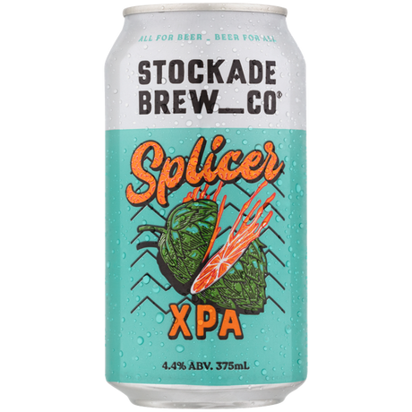 Stockade Brew Co Splicer XPA Cans 16x375ml product image.