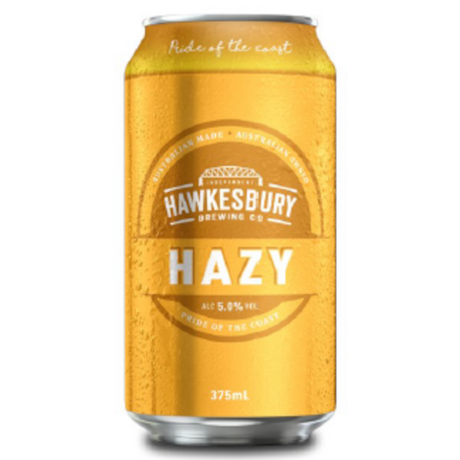 Hawkesbury Brewing Co. Hazy Ale Cans 24x375ml product image.