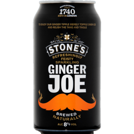 Stone's Ginger Joe Cans 24x375ml product image.