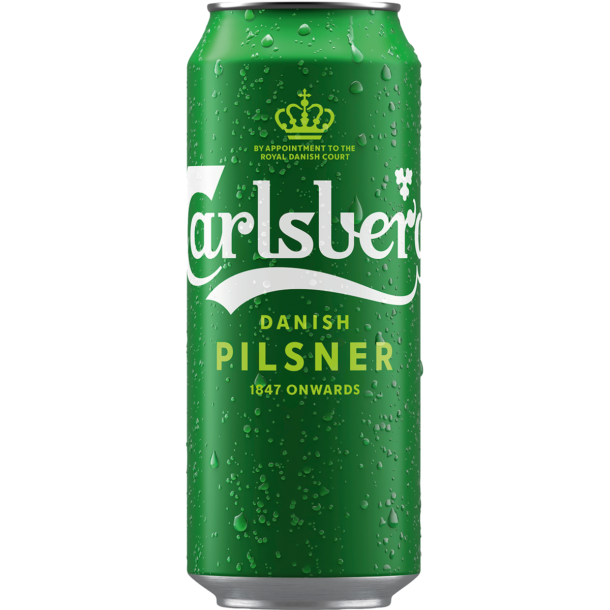 Carlsberg Pilsner Cans 24x500ml product image.