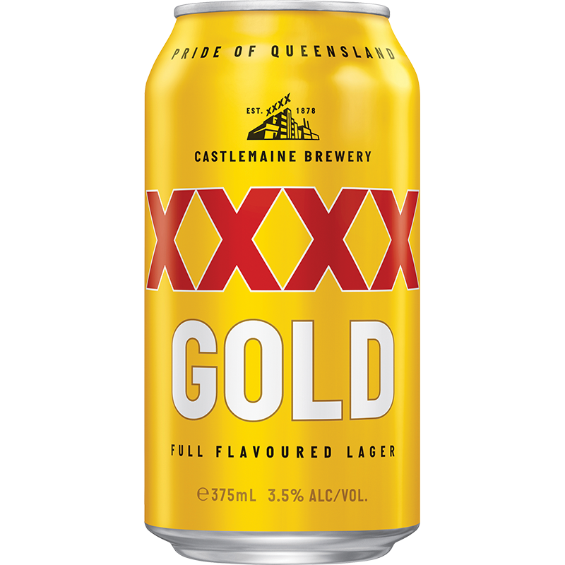 XXXX XXXX Gold Cans 30x375ml product image.
