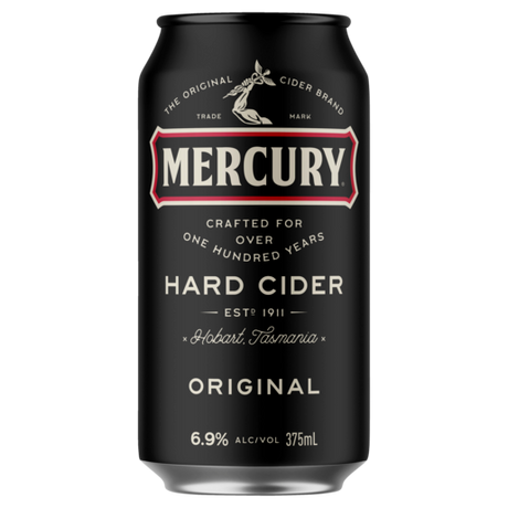 Mercury Hard Cider Cans 24x375ml product image.