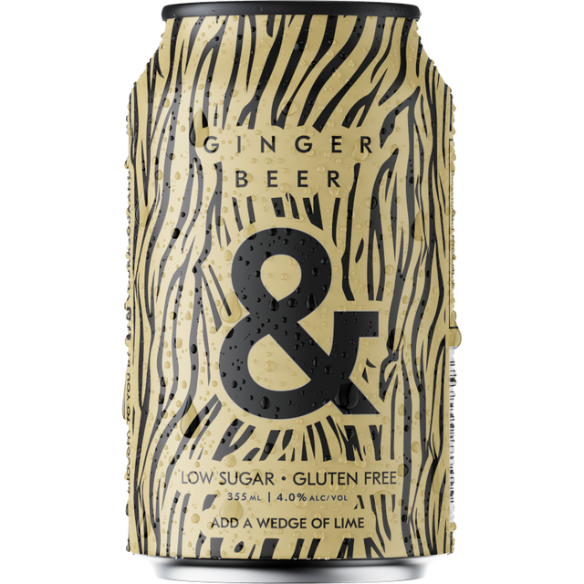 Ampersand Ginger Beer 16x355ml product image.