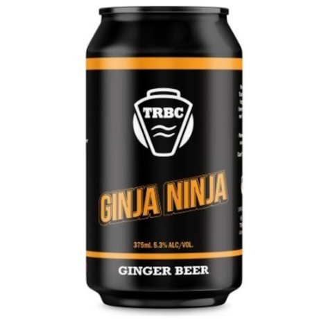 TRBC Ginga Ninja Ginger Beer Cans 24x375ml product image.