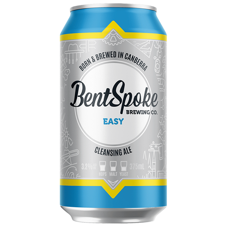 BentSpoke Easy Cans 24x375ml product image.