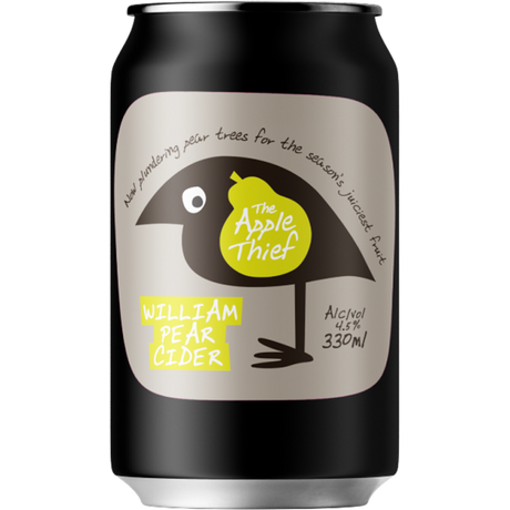 The Apple Thief White Pear Cider Cans 24x330ml product image.