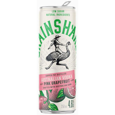 Grainshaker Vodka Pink Grapefruit & Soda Cans 24x330ml product image.