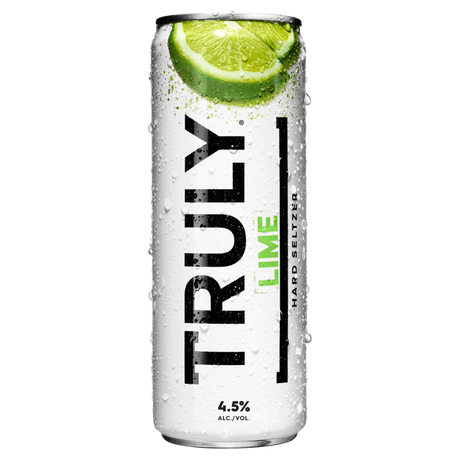 TRULY Hard Seltzer Lime Cans 30x330ml product image.