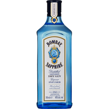 Bombay Sapphire London Dry Gin 700ml product image.
