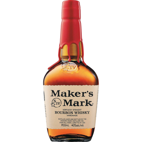 Maker's Mark Kentucky Straight Bourbon Whisky 700ml product image.