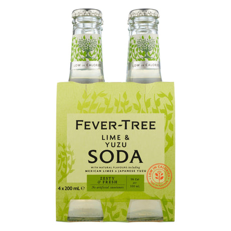 Product image of Fevertree Multipack Lime & Yuzu Soda 4x200ml