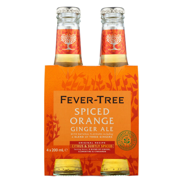 Product image of Fevertree Multipack Spiced Orange Ginger Ale 4x200ml