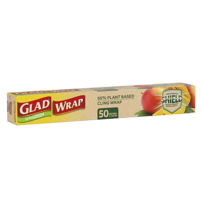 Glad Bio Based Plastic Wrap 50m