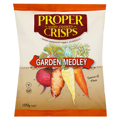 Product image of Proper Crisps Garden Medley 100g