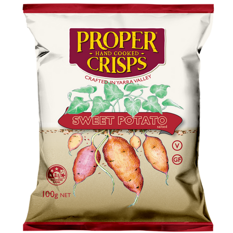 Product image of Proper Crisps Sweet Potato 100g