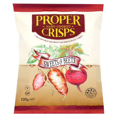 Product image of Proper Crisps Sweets & Beets 100g