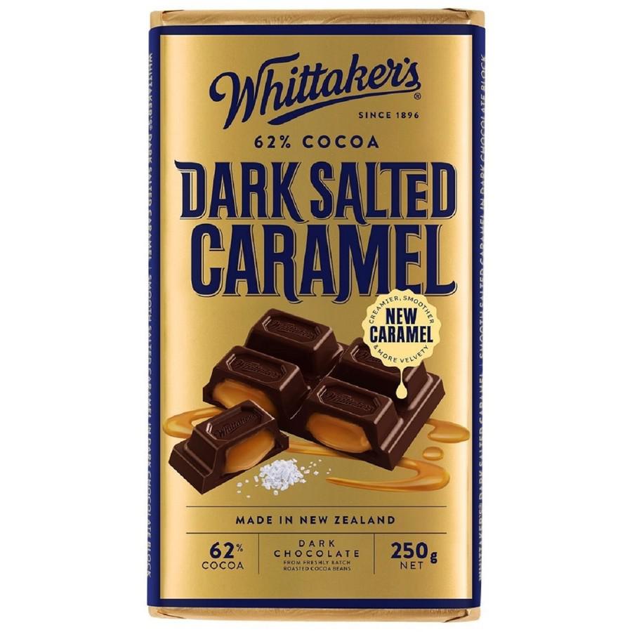 Whittaker's Dark Salted Caramel Block 250g