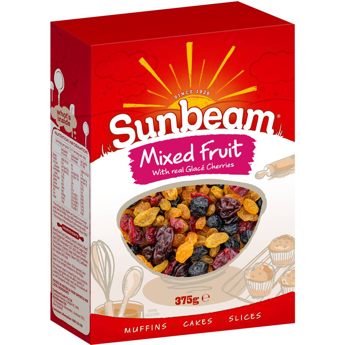 Sunbeam Mixed Fruit 375g