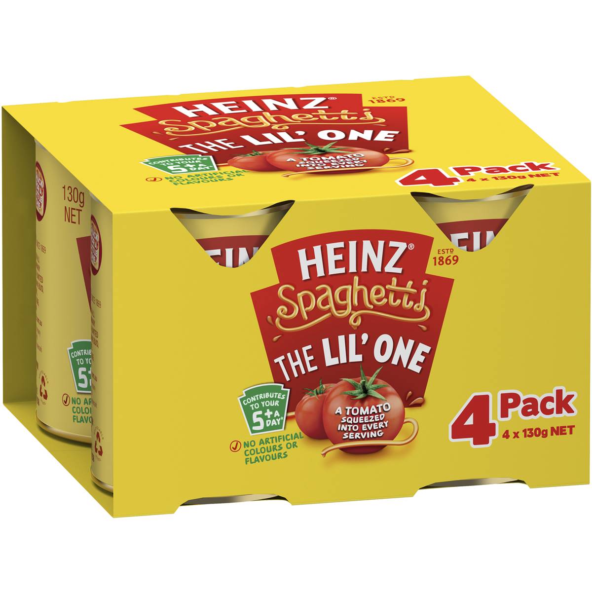 Heinz Spaghetti The Lil' One 4x130g