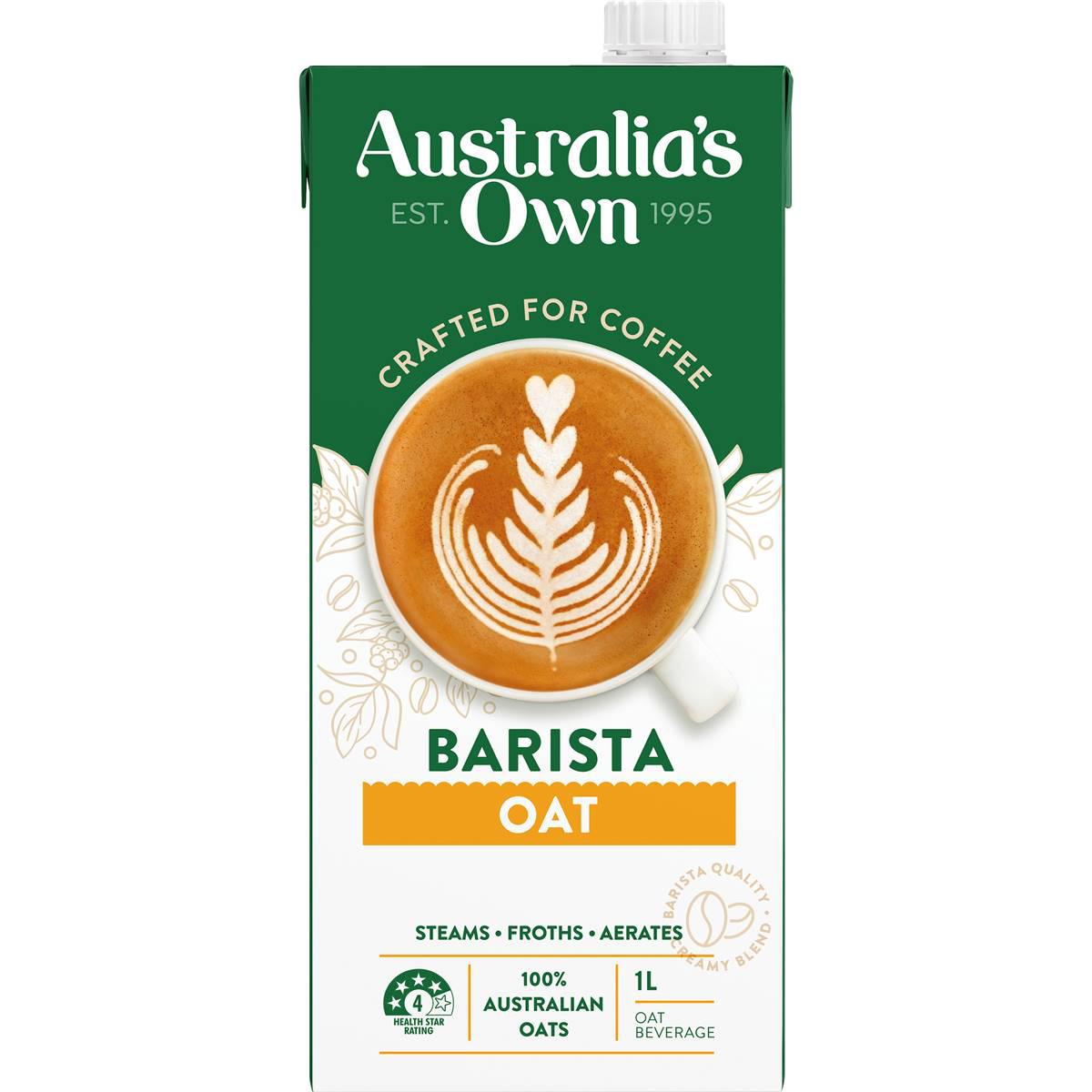 Australia's Own Barista Oat Milk 1l