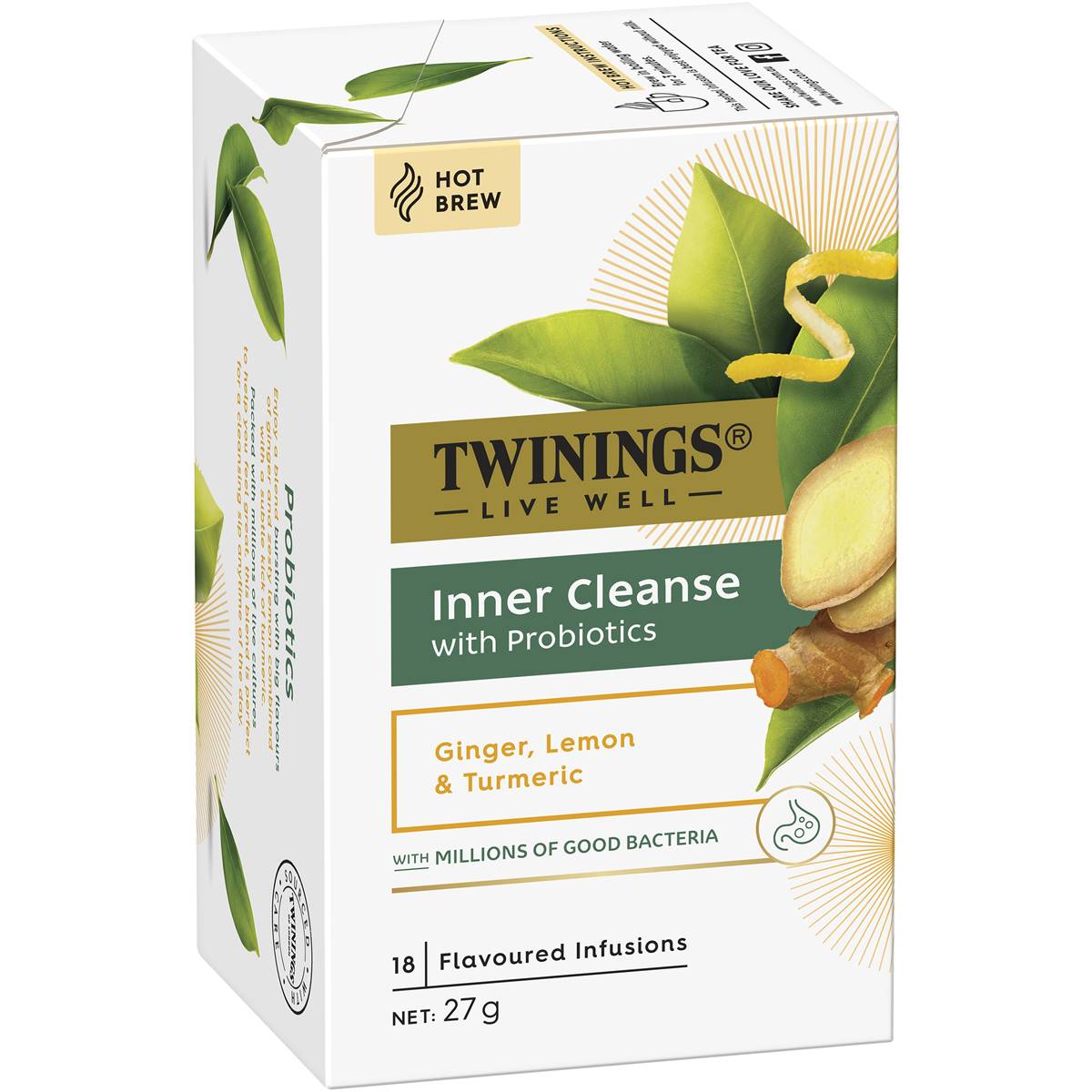 Twinings Live Well Cleanse Tea Bags 18 Pack