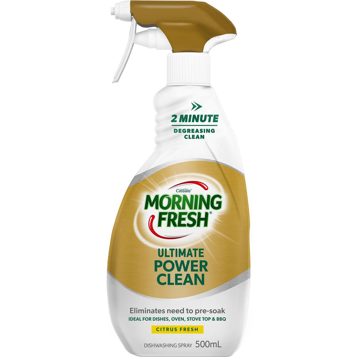 Morning Fresh Ultimate Power Clean Citrus Dishwashing Dish Kitchen Spray 500ml