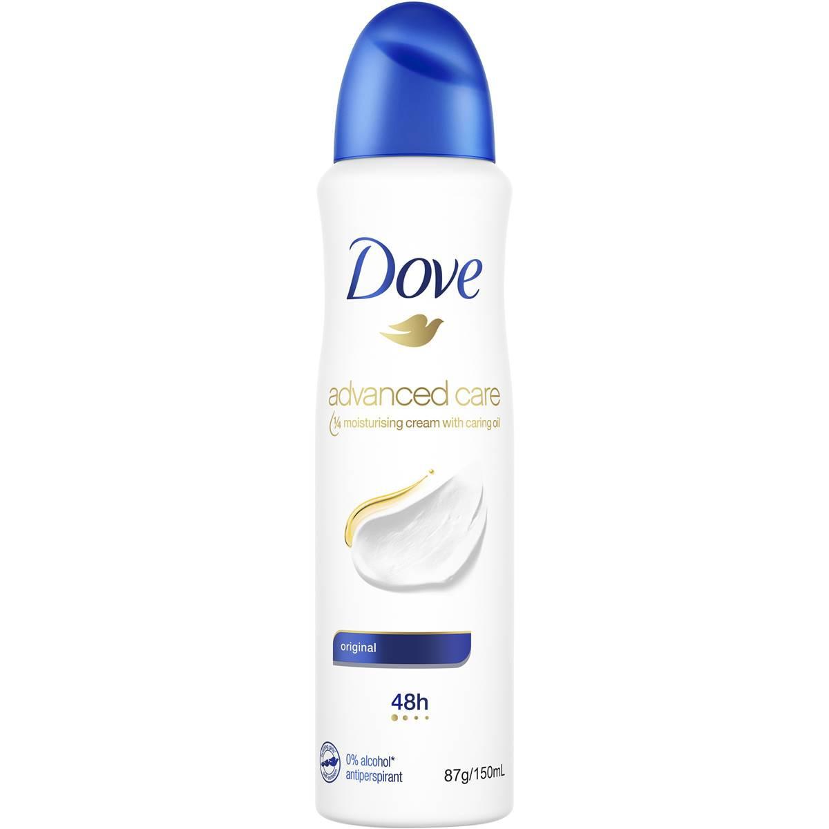Dove Advanced Care Original Antiperspirant Aerosol 150ml