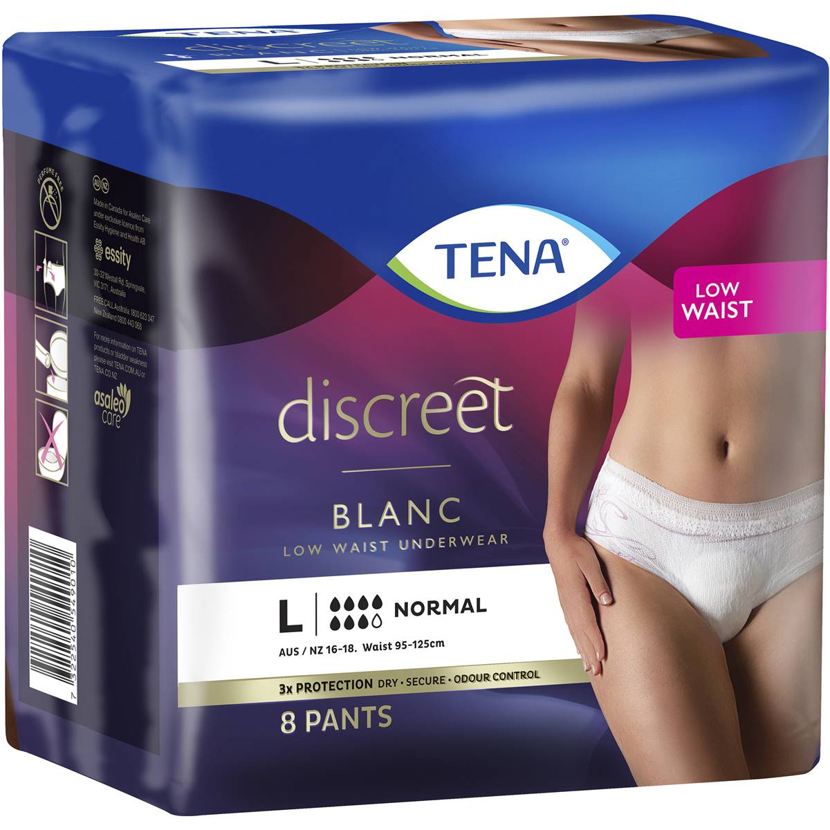 Tena Pants For Women Large 8 Pack
