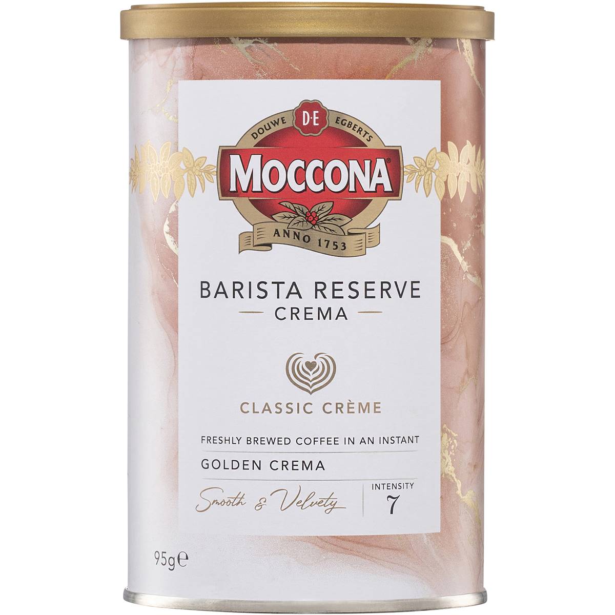 Moccona Barista Reserve Classic Creme Instant Coffee 95g