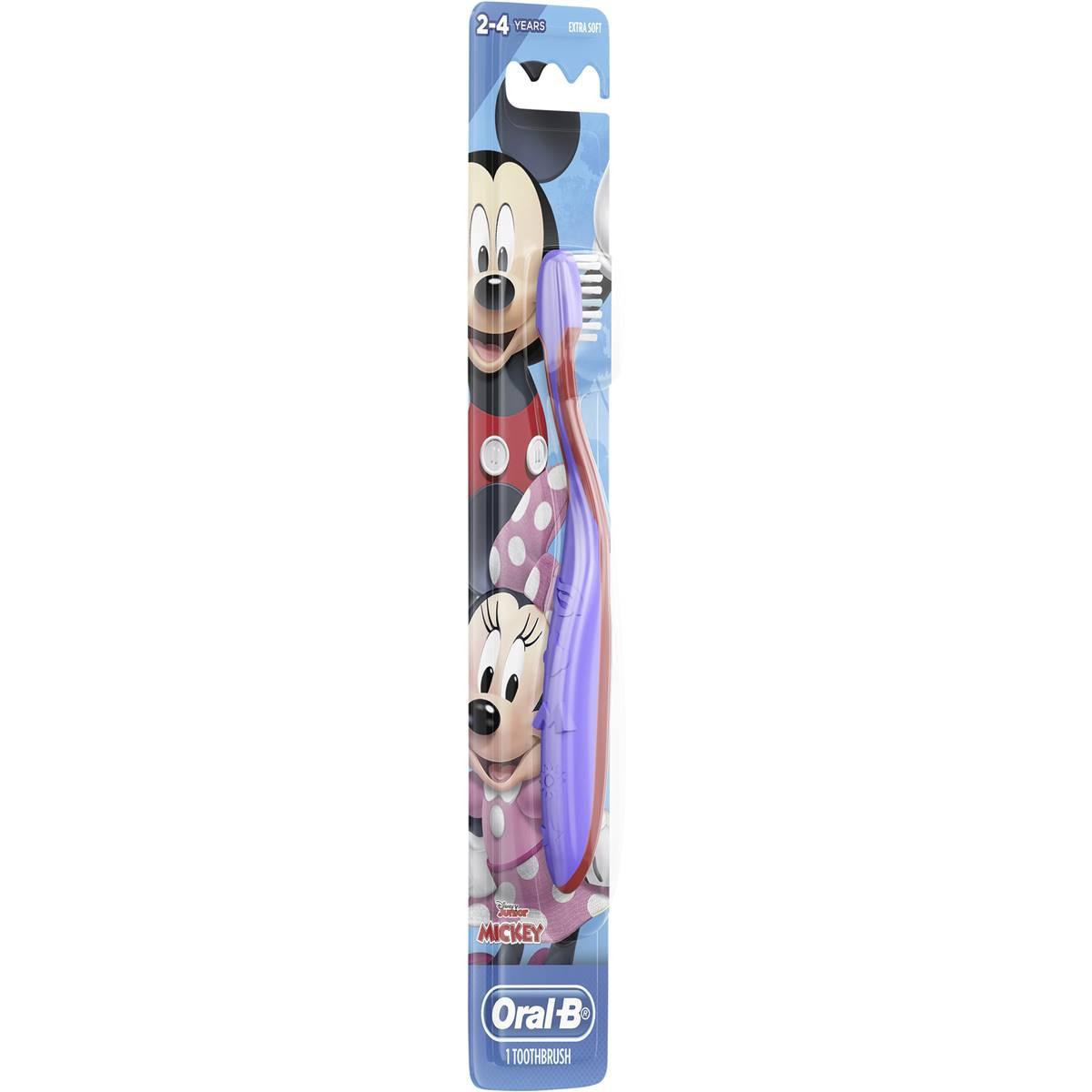 Oral B Kids Stages 2 Mickey Mouse 2-4 Years Toothbrush 1 Pack