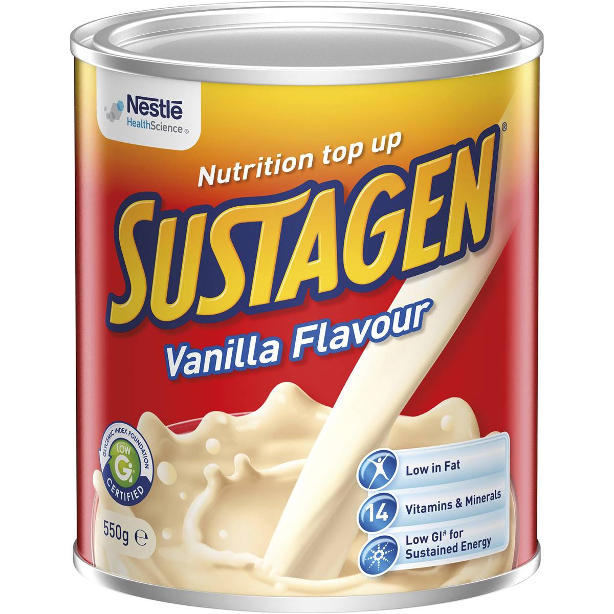 Sustagen Vanilla Flavour 550g