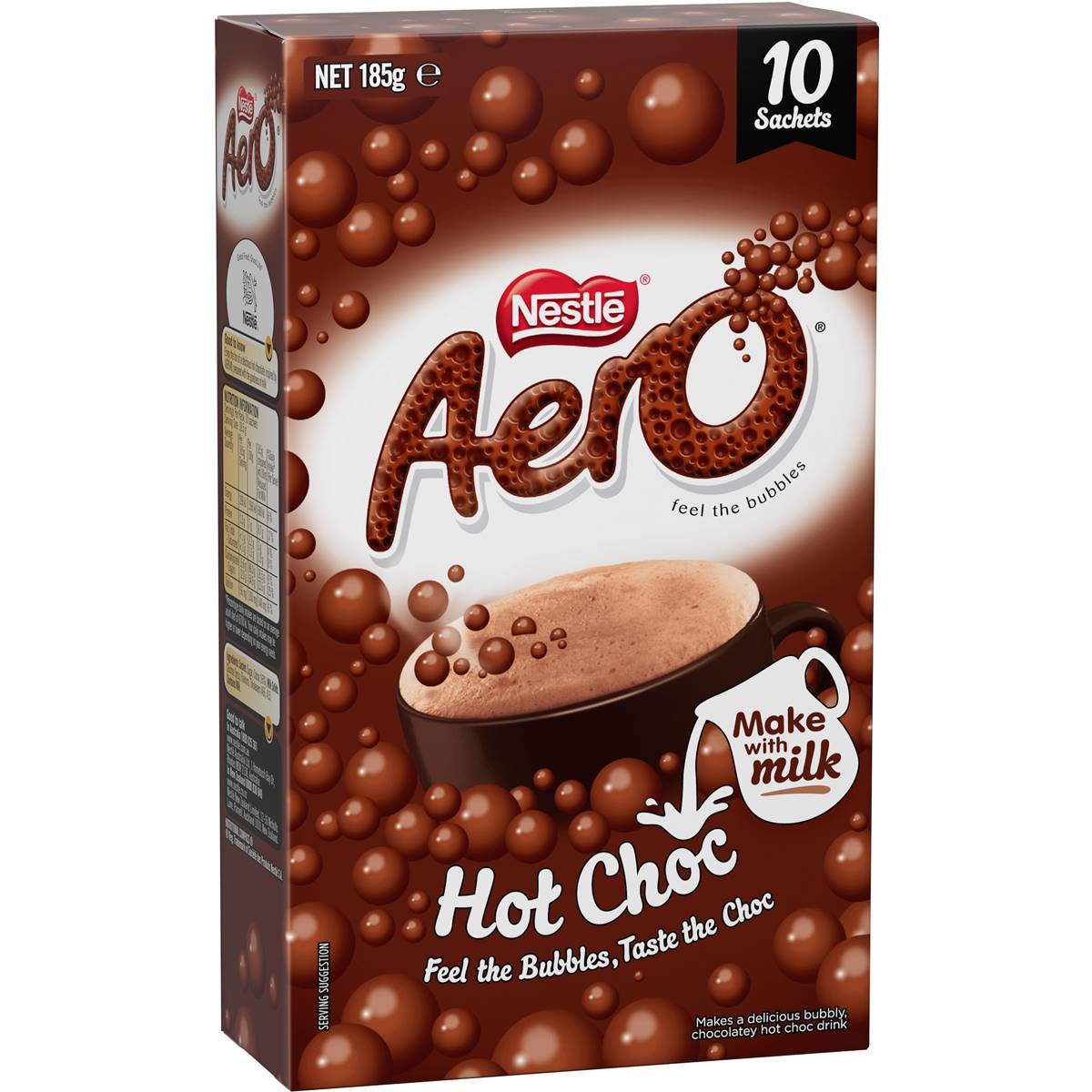 Nestle Aero Hot Chocolate 10x18.5g