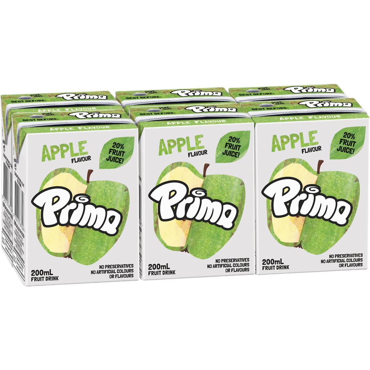 Prima Apple Fruit Drink 6x200ml