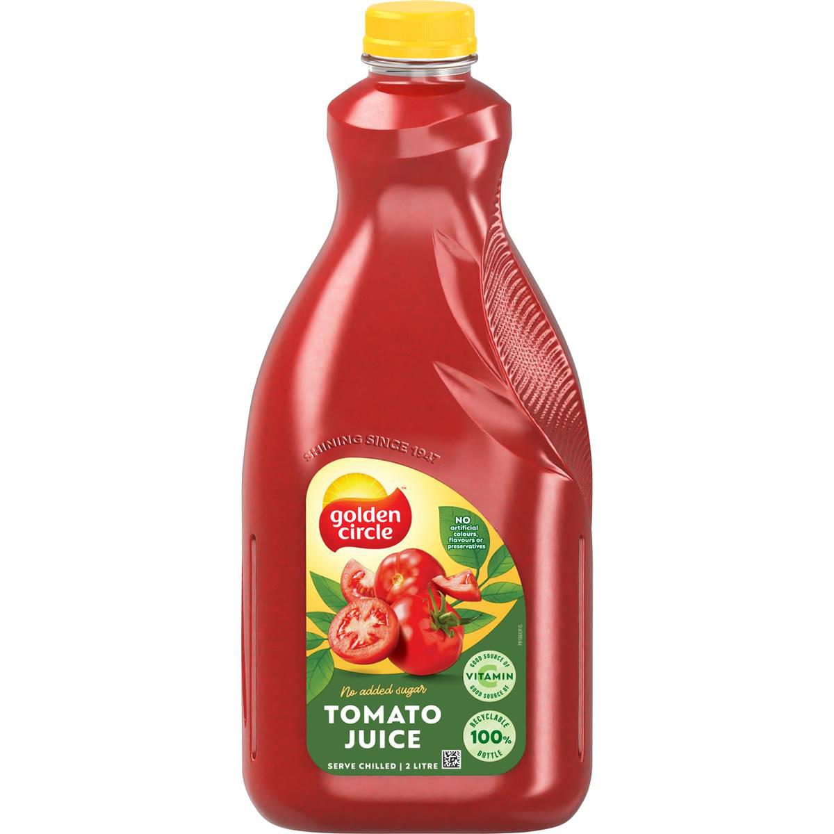 Golden Circle Tomato Juice No Added Sugar Vegetable Juice 2l