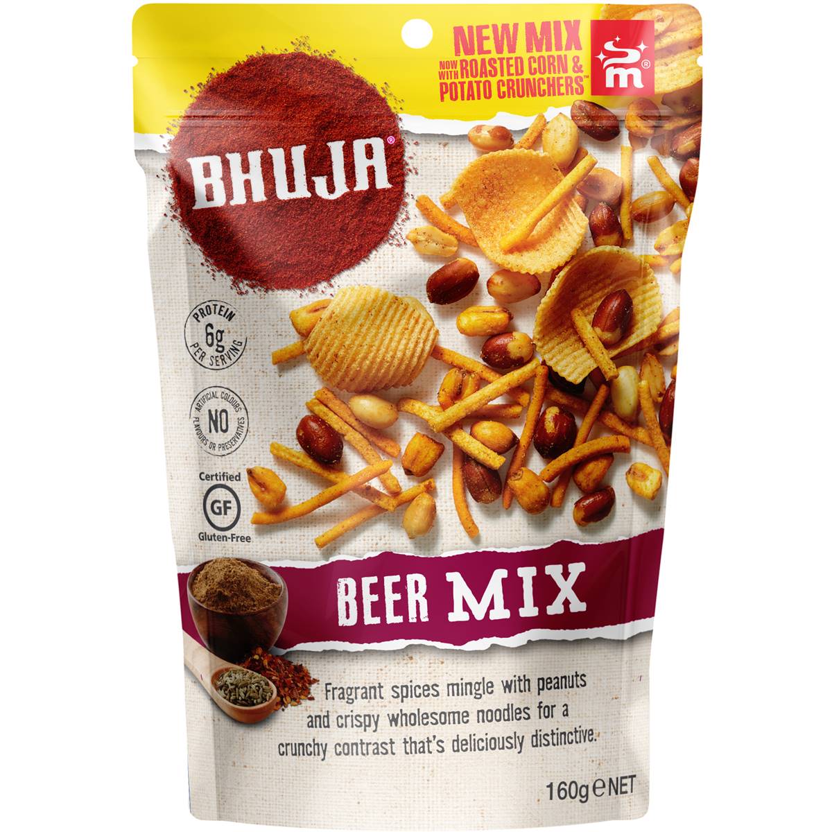Bhuja Beer Mix 160g