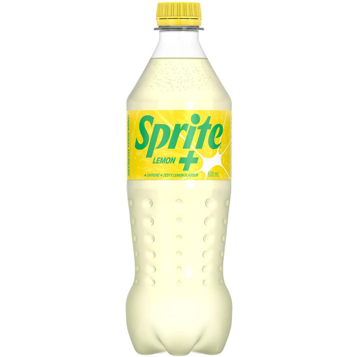 Sprite Lemon+ Soft Drink Bottle 600ml