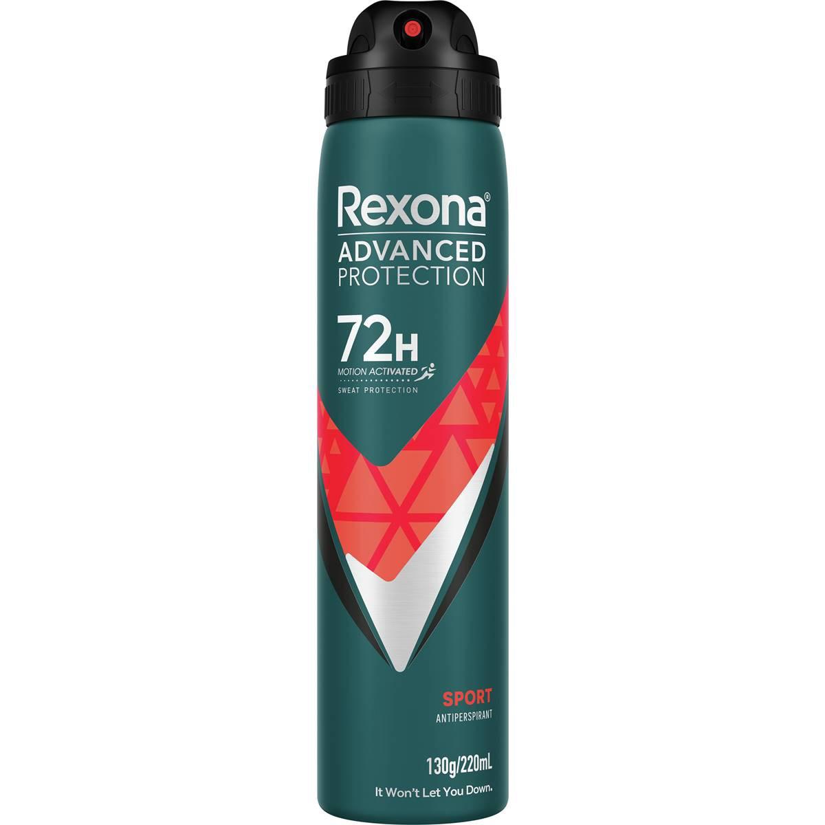 Rexona Men Advanced Sport Anti Perspirant Aerosol Deodorant 220ml