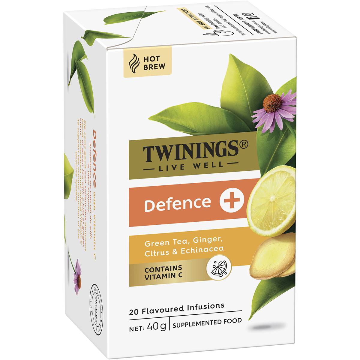 Twinings Live Well Defence Tea Bags 20 Pack
