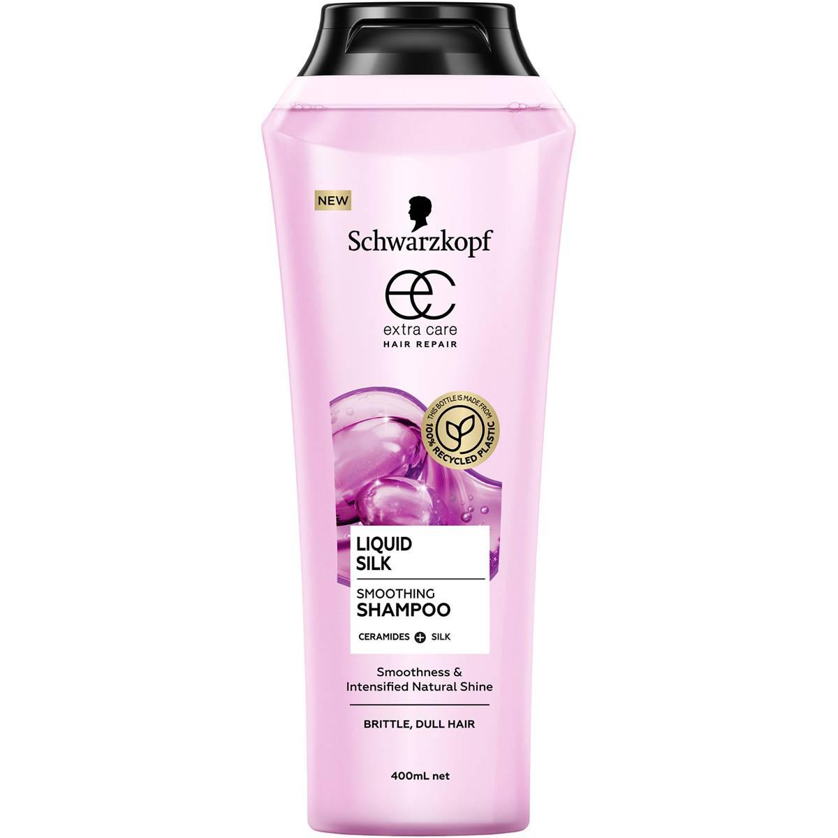 Schwarzkopf Extra Care Liquid Silk Smoothing Shampoo 400ml