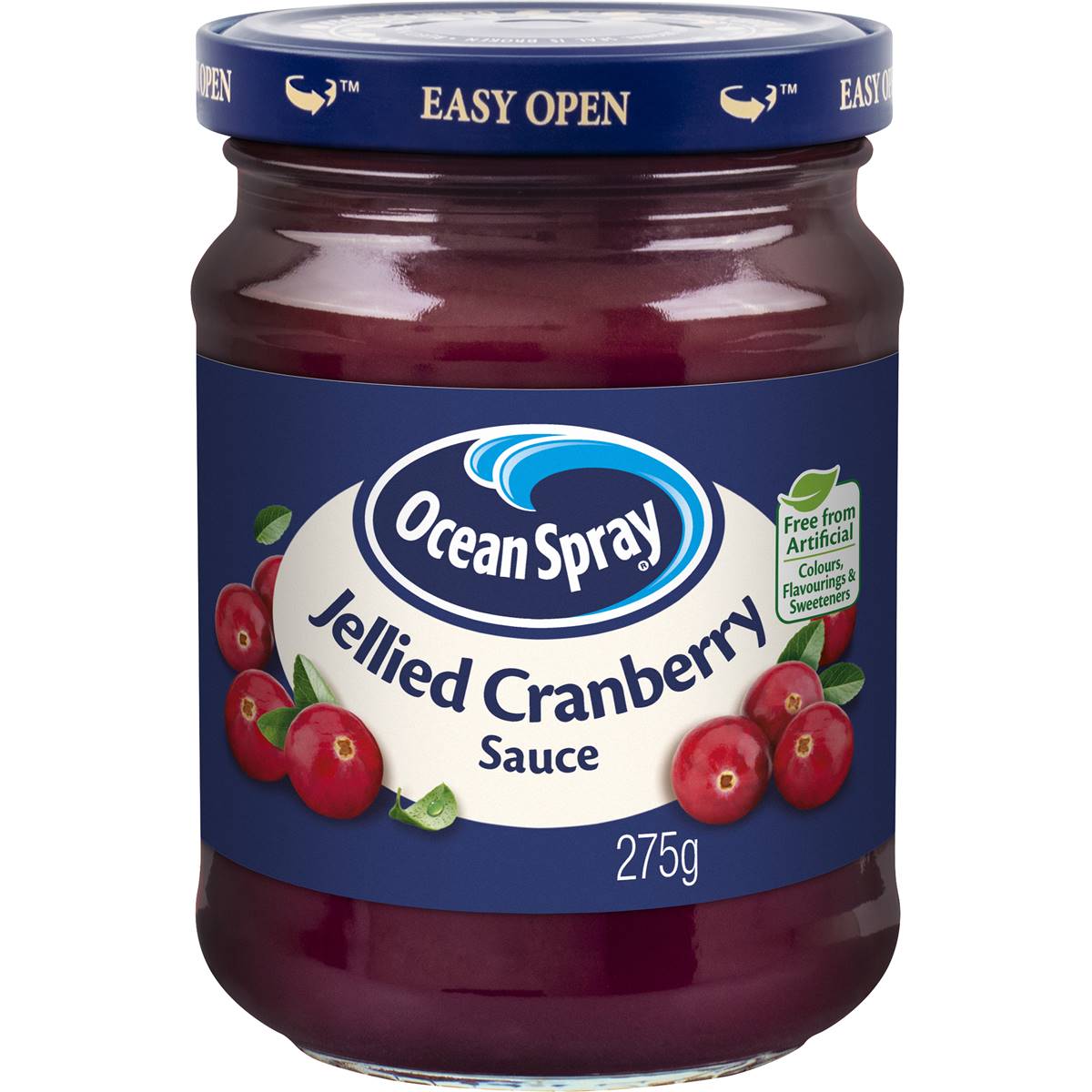 Ocean Spray Fruit Sauce Cranberry Jellied 275g