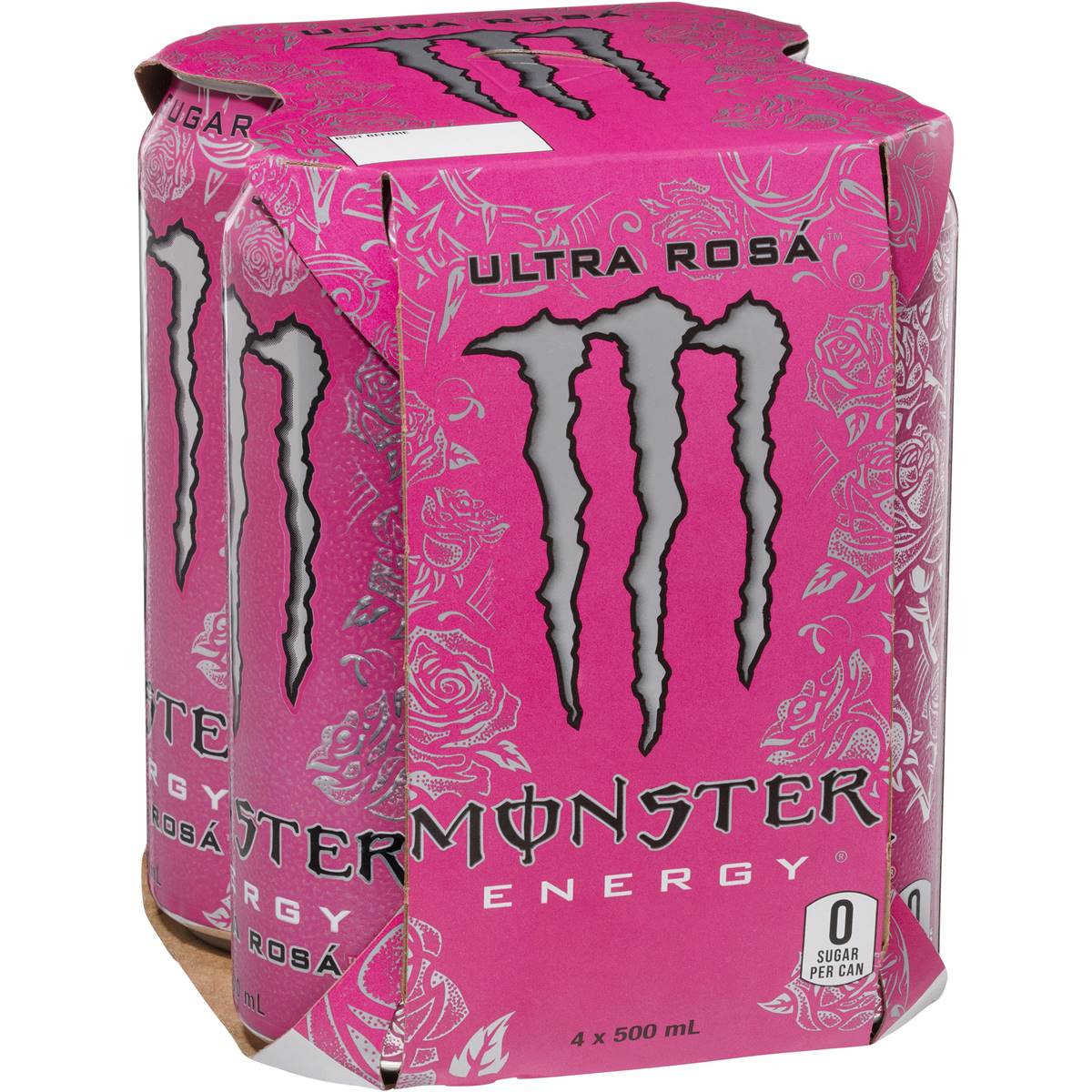 Monster Energy Ultra Rosa Cans 4x500ml