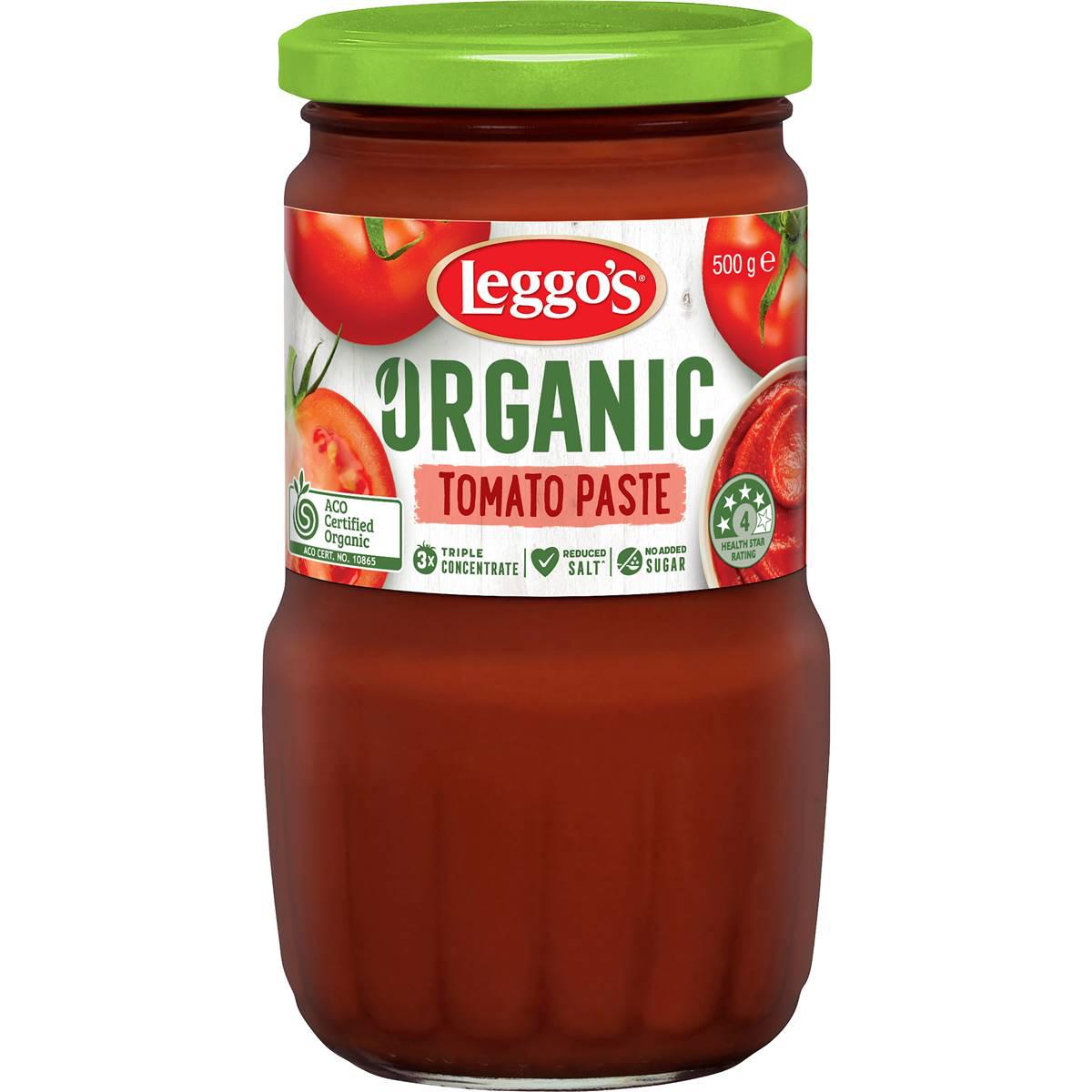 Leggos Organic Tomato Paste Concentrate 500g