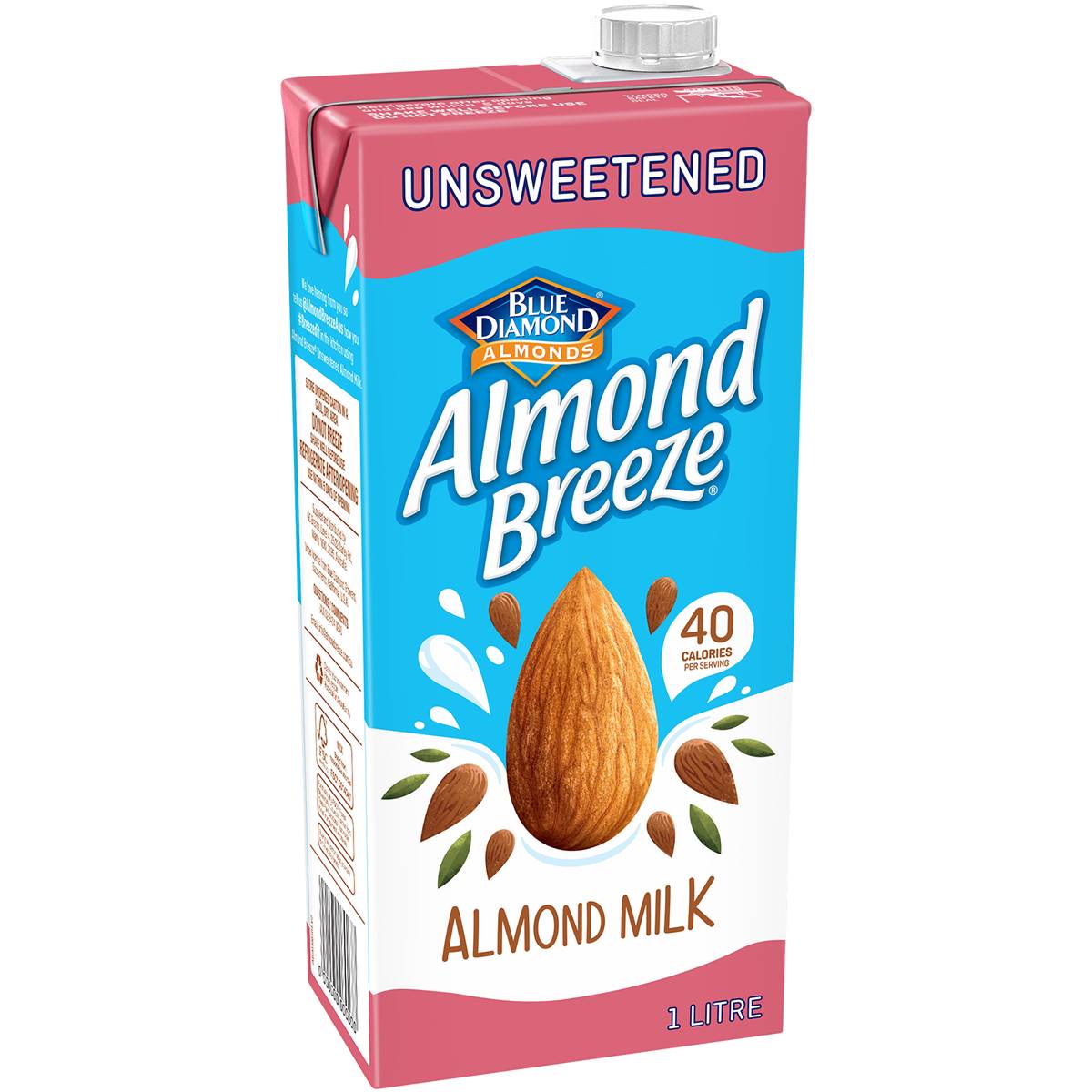 Almond Breeze Unsweetened Almond Milk 1l