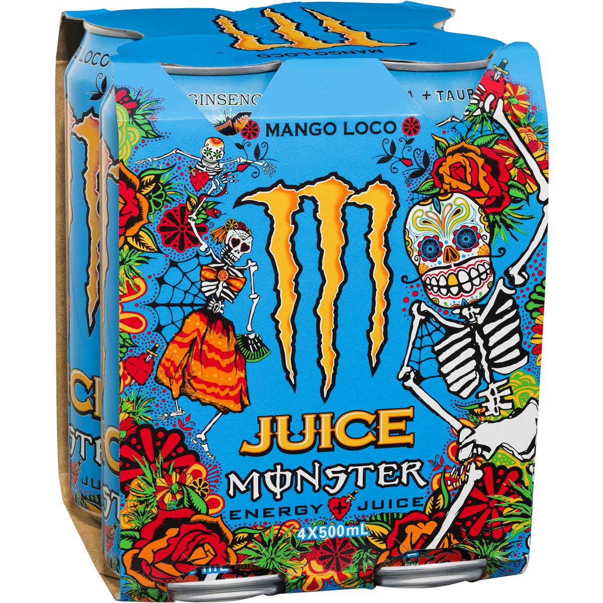 Monster Energy Juice Mango Loco 4x500ml